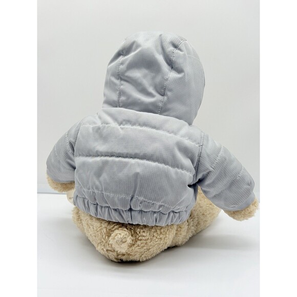 Baby Gap Brannan Baby Bear In Gray Winter Jacket Limited Edition 14” Plush Toy - Picture 5 of 14